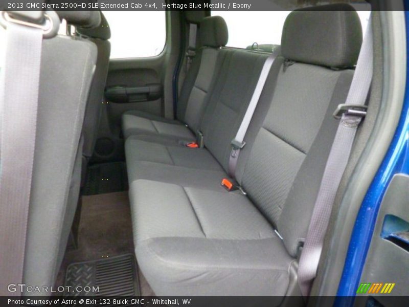 Heritage Blue Metallic / Ebony 2013 GMC Sierra 2500HD SLE Extended Cab 4x4