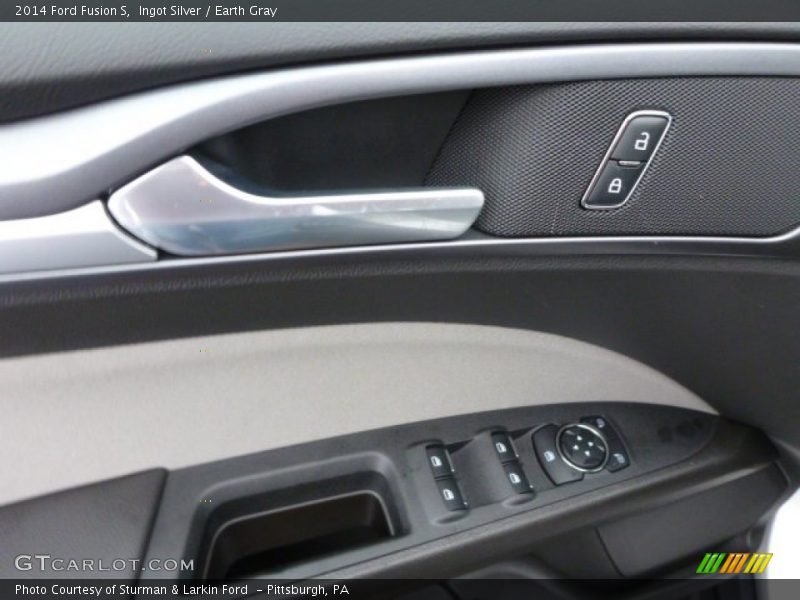Ingot Silver / Earth Gray 2014 Ford Fusion S