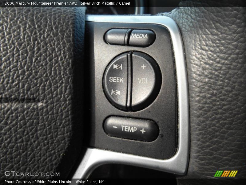 Silver Birch Metallic / Camel 2006 Mercury Mountaineer Premier AWD