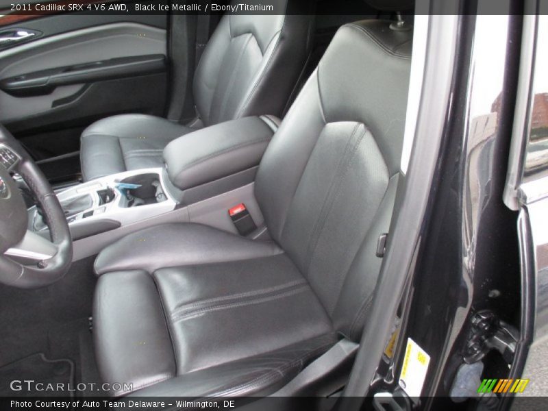 Black Ice Metallic / Ebony/Titanium 2011 Cadillac SRX 4 V6 AWD
