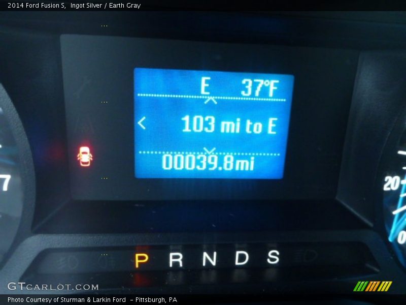 Ingot Silver / Earth Gray 2014 Ford Fusion S