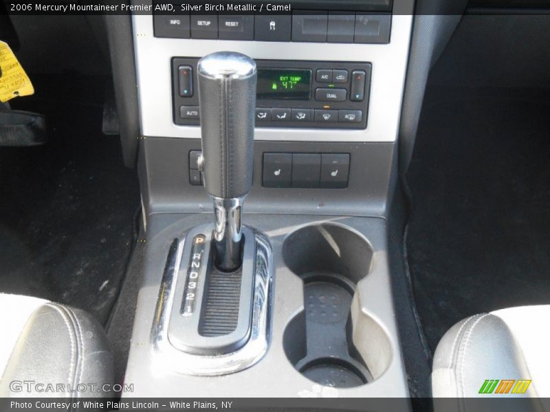 Silver Birch Metallic / Camel 2006 Mercury Mountaineer Premier AWD