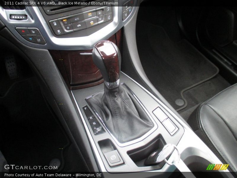 Black Ice Metallic / Ebony/Titanium 2011 Cadillac SRX 4 V6 AWD