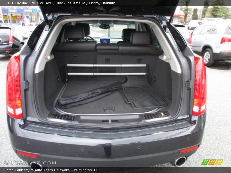 Black Ice Metallic / Ebony/Titanium 2011 Cadillac SRX 4 V6 AWD