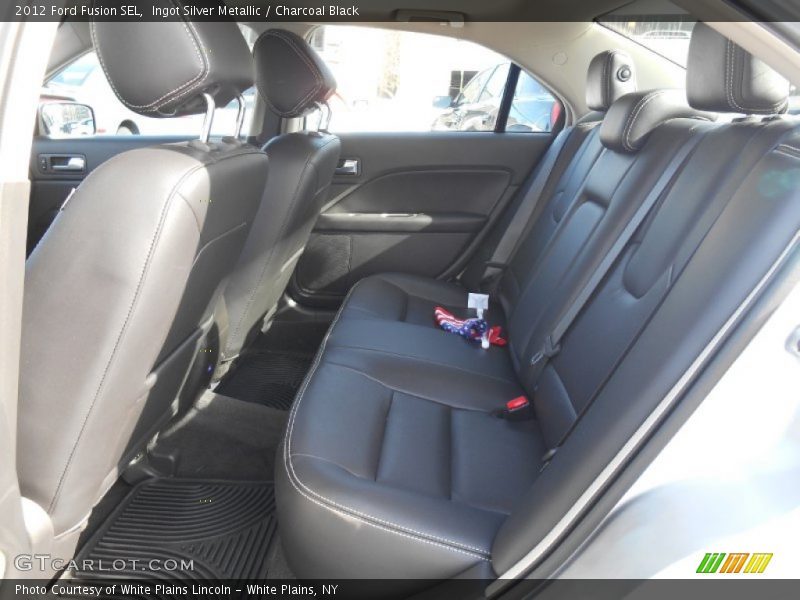 Ingot Silver Metallic / Charcoal Black 2012 Ford Fusion SEL