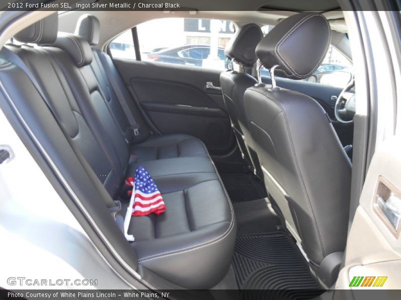 Ingot Silver Metallic / Charcoal Black 2012 Ford Fusion SEL