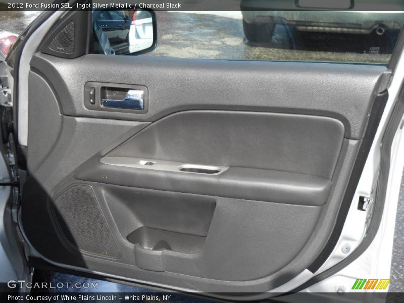 Ingot Silver Metallic / Charcoal Black 2012 Ford Fusion SEL