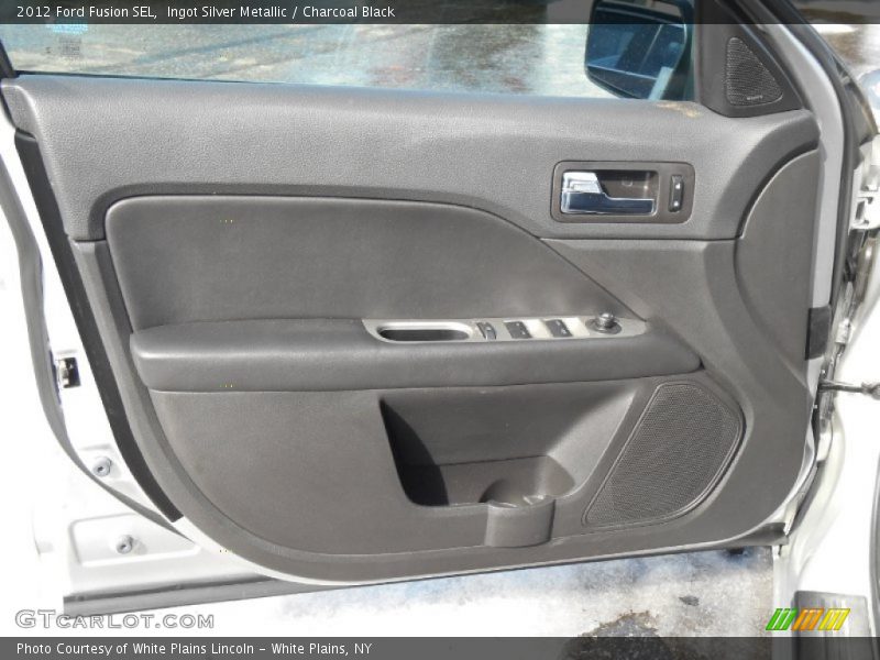 Ingot Silver Metallic / Charcoal Black 2012 Ford Fusion SEL