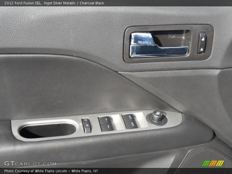 Ingot Silver Metallic / Charcoal Black 2012 Ford Fusion SEL