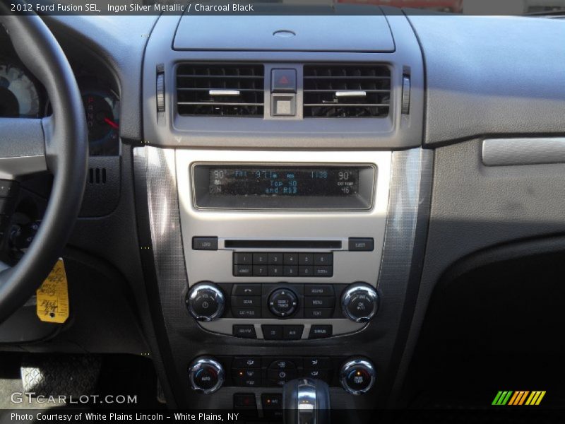 Ingot Silver Metallic / Charcoal Black 2012 Ford Fusion SEL
