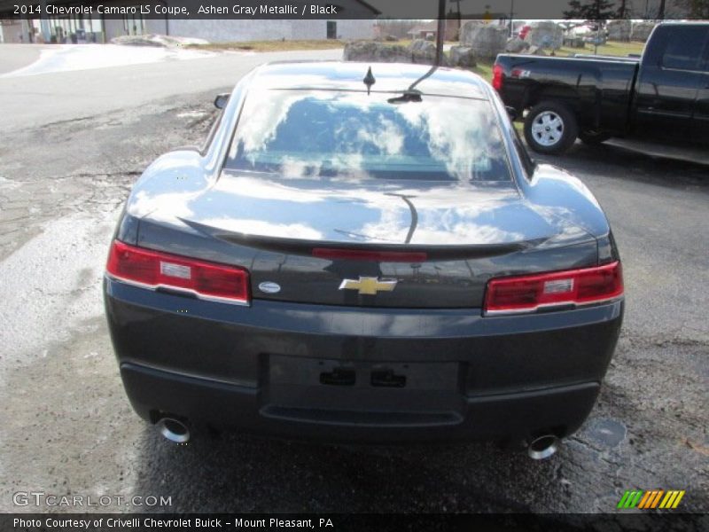 Ashen Gray Metallic / Black 2014 Chevrolet Camaro LS Coupe