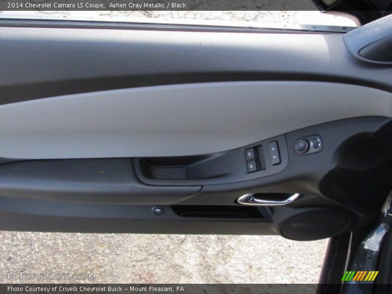 Ashen Gray Metallic / Black 2014 Chevrolet Camaro LS Coupe