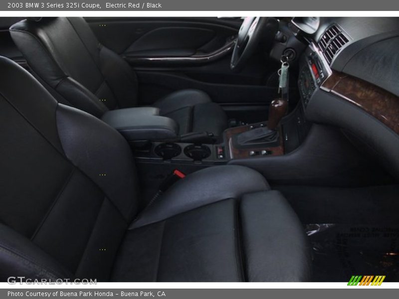 Electric Red / Black 2003 BMW 3 Series 325i Coupe