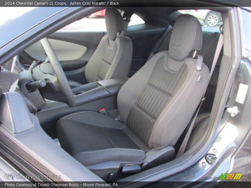 Ashen Gray Metallic / Black 2014 Chevrolet Camaro LS Coupe