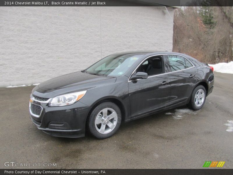 Black Granite Metallic / Jet Black 2014 Chevrolet Malibu LT