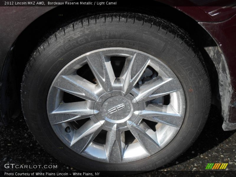 Bordeaux Reserve Metallic / Light Camel 2012 Lincoln MKZ AWD