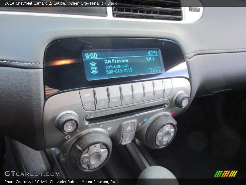 Ashen Gray Metallic / Black 2014 Chevrolet Camaro LS Coupe