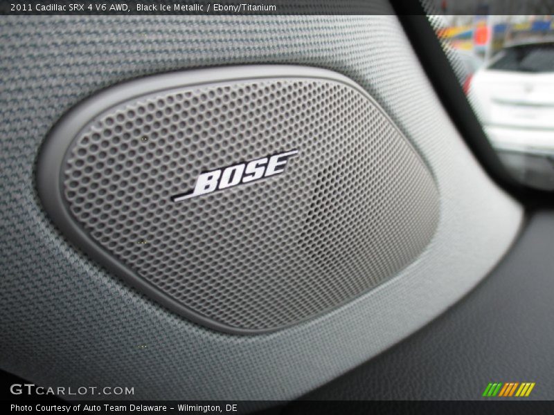 Black Ice Metallic / Ebony/Titanium 2011 Cadillac SRX 4 V6 AWD