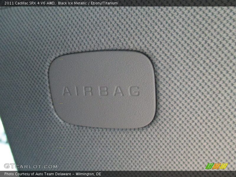 Black Ice Metallic / Ebony/Titanium 2011 Cadillac SRX 4 V6 AWD