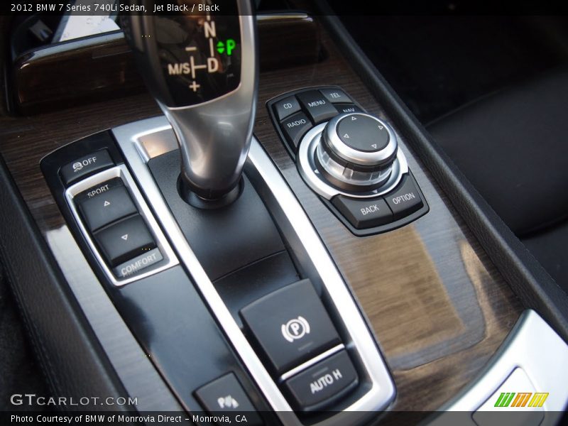 Jet Black / Black 2012 BMW 7 Series 740Li Sedan