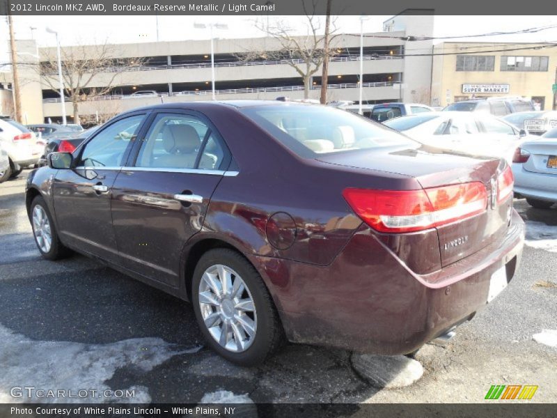 Bordeaux Reserve Metallic / Light Camel 2012 Lincoln MKZ AWD