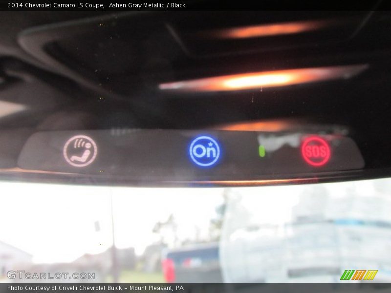 Ashen Gray Metallic / Black 2014 Chevrolet Camaro LS Coupe