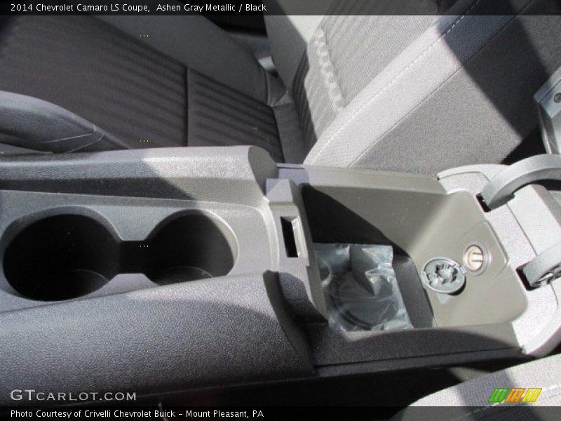 Ashen Gray Metallic / Black 2014 Chevrolet Camaro LS Coupe