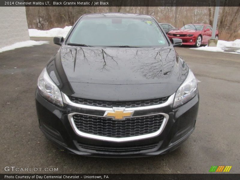 Black Granite Metallic / Jet Black 2014 Chevrolet Malibu LT