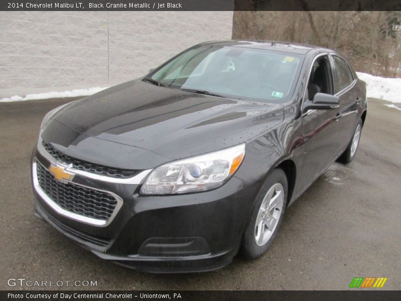 Black Granite Metallic / Jet Black 2014 Chevrolet Malibu LT