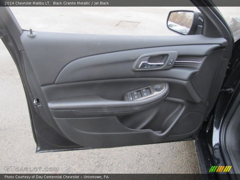 Black Granite Metallic / Jet Black 2014 Chevrolet Malibu LT