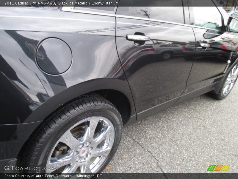 Black Ice Metallic / Ebony/Titanium 2011 Cadillac SRX 4 V6 AWD