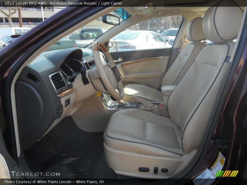 Bordeaux Reserve Metallic / Light Camel 2012 Lincoln MKZ AWD