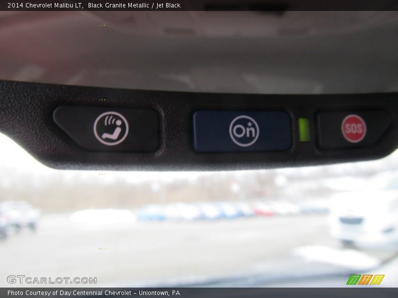 Black Granite Metallic / Jet Black 2014 Chevrolet Malibu LT