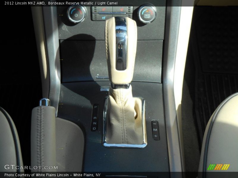 Bordeaux Reserve Metallic / Light Camel 2012 Lincoln MKZ AWD