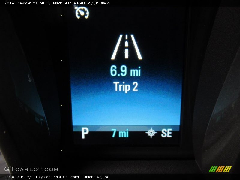 Black Granite Metallic / Jet Black 2014 Chevrolet Malibu LT