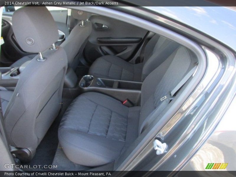 Rear Seat of 2014 Volt 