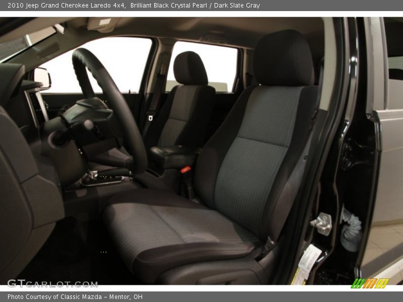 Brilliant Black Crystal Pearl / Dark Slate Gray 2010 Jeep Grand Cherokee Laredo 4x4