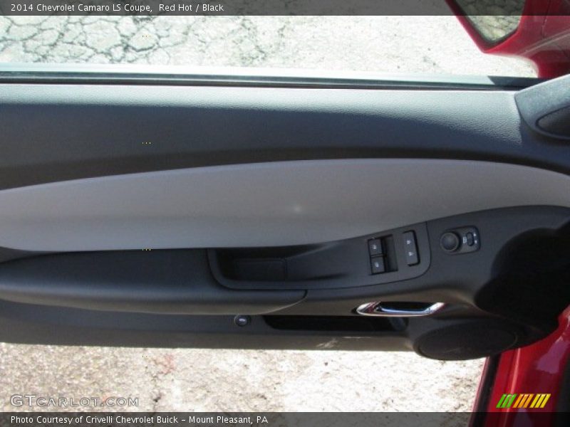 Red Hot / Black 2014 Chevrolet Camaro LS Coupe