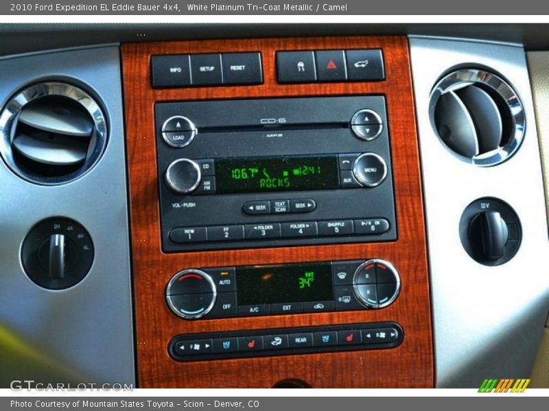 Controls of 2010 Expedition EL Eddie Bauer 4x4