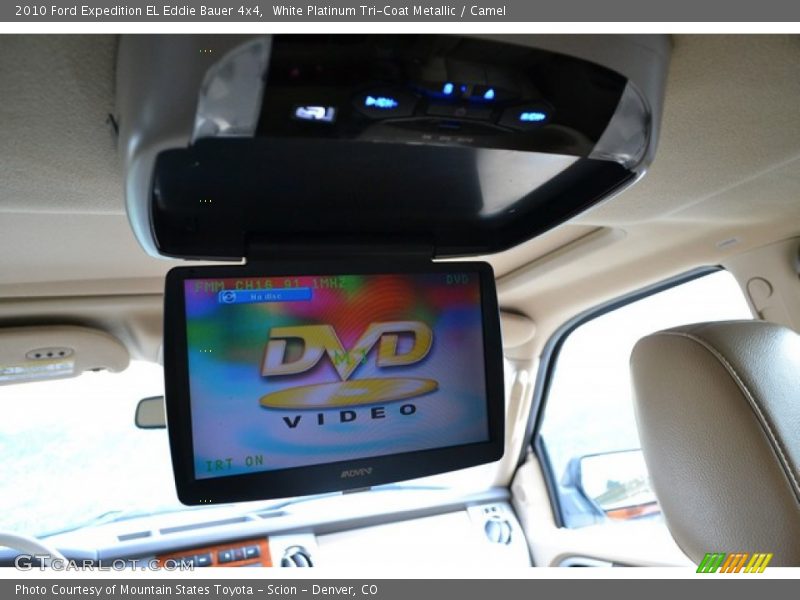 White Platinum Tri-Coat Metallic / Camel 2010 Ford Expedition EL Eddie Bauer 4x4