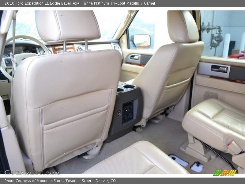 White Platinum Tri-Coat Metallic / Camel 2010 Ford Expedition EL Eddie Bauer 4x4