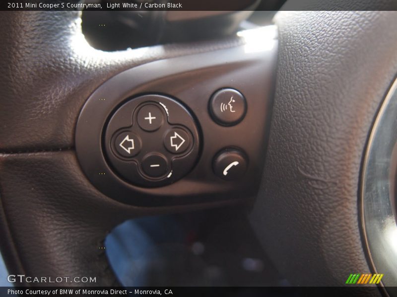 Light White / Carbon Black 2011 Mini Cooper S Countryman