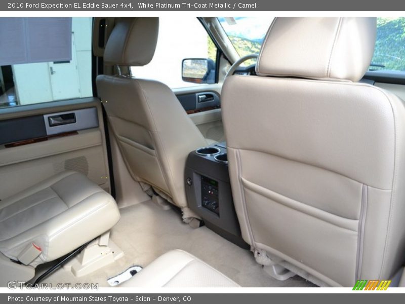 White Platinum Tri-Coat Metallic / Camel 2010 Ford Expedition EL Eddie Bauer 4x4