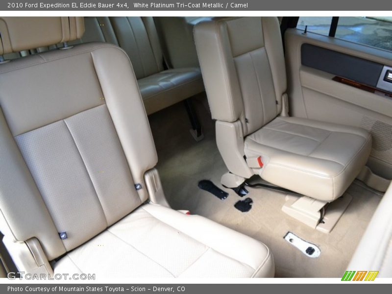 White Platinum Tri-Coat Metallic / Camel 2010 Ford Expedition EL Eddie Bauer 4x4