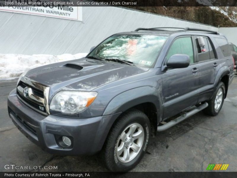 Galactic Gray Mica / Dark Charcoal 2006 Toyota 4Runner Sport Edition 4x4
