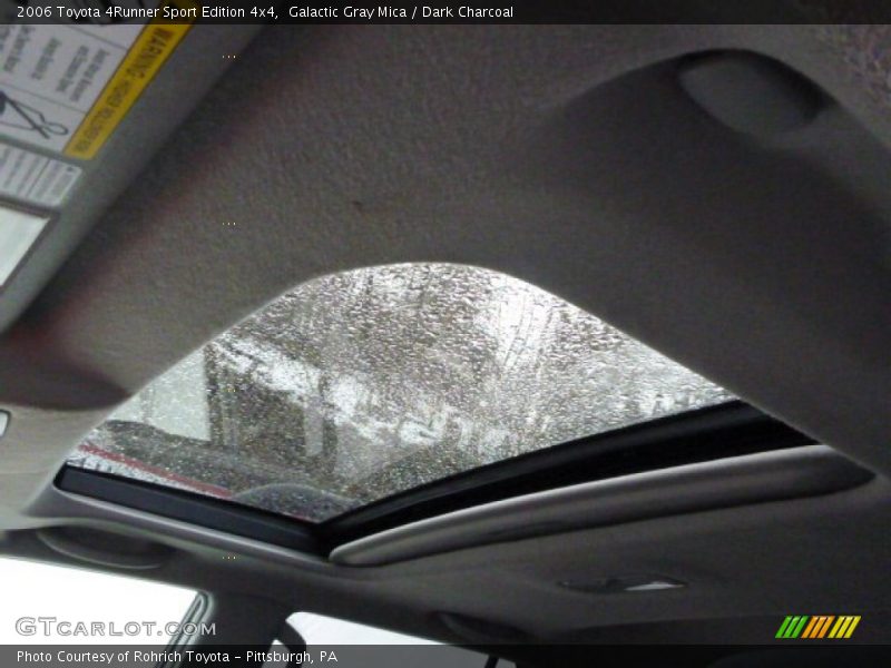 Galactic Gray Mica / Dark Charcoal 2006 Toyota 4Runner Sport Edition 4x4