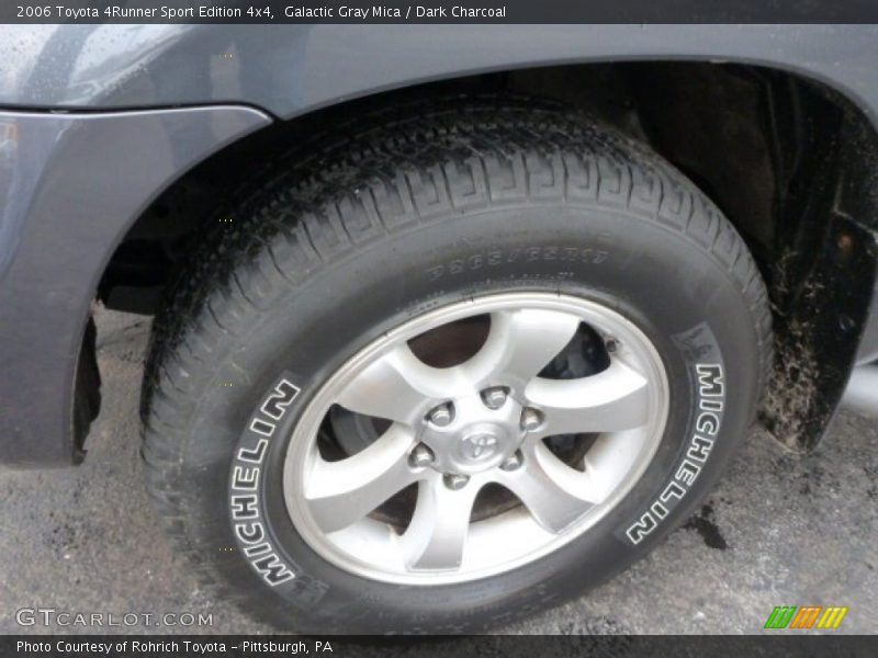 Galactic Gray Mica / Dark Charcoal 2006 Toyota 4Runner Sport Edition 4x4