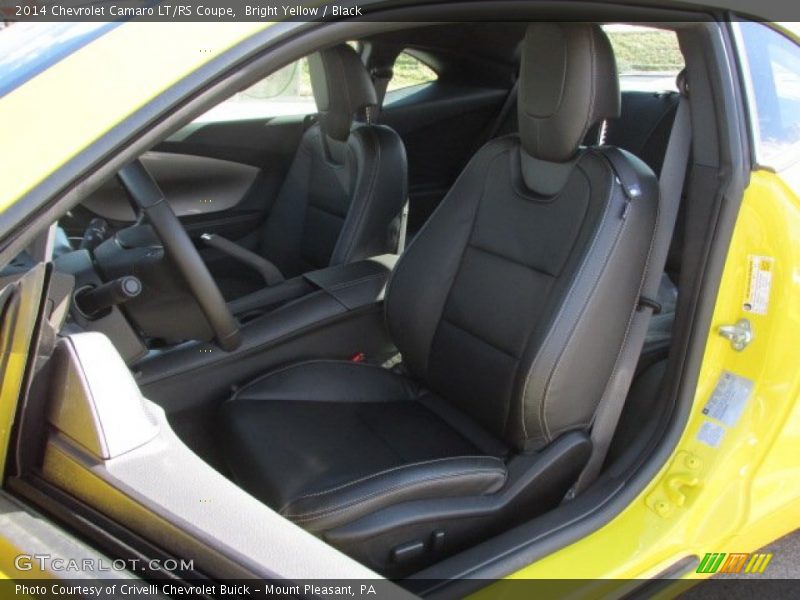 Bright Yellow / Black 2014 Chevrolet Camaro LT/RS Coupe