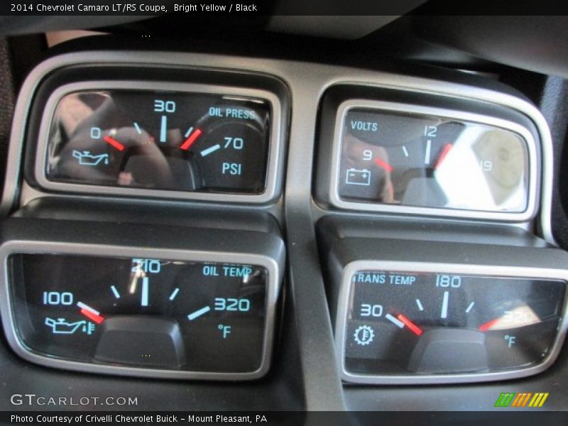  2014 Camaro LT/RS Coupe LT/RS Coupe Gauges