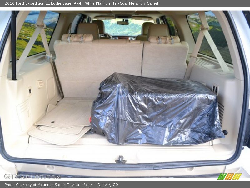 White Platinum Tri-Coat Metallic / Camel 2010 Ford Expedition EL Eddie Bauer 4x4